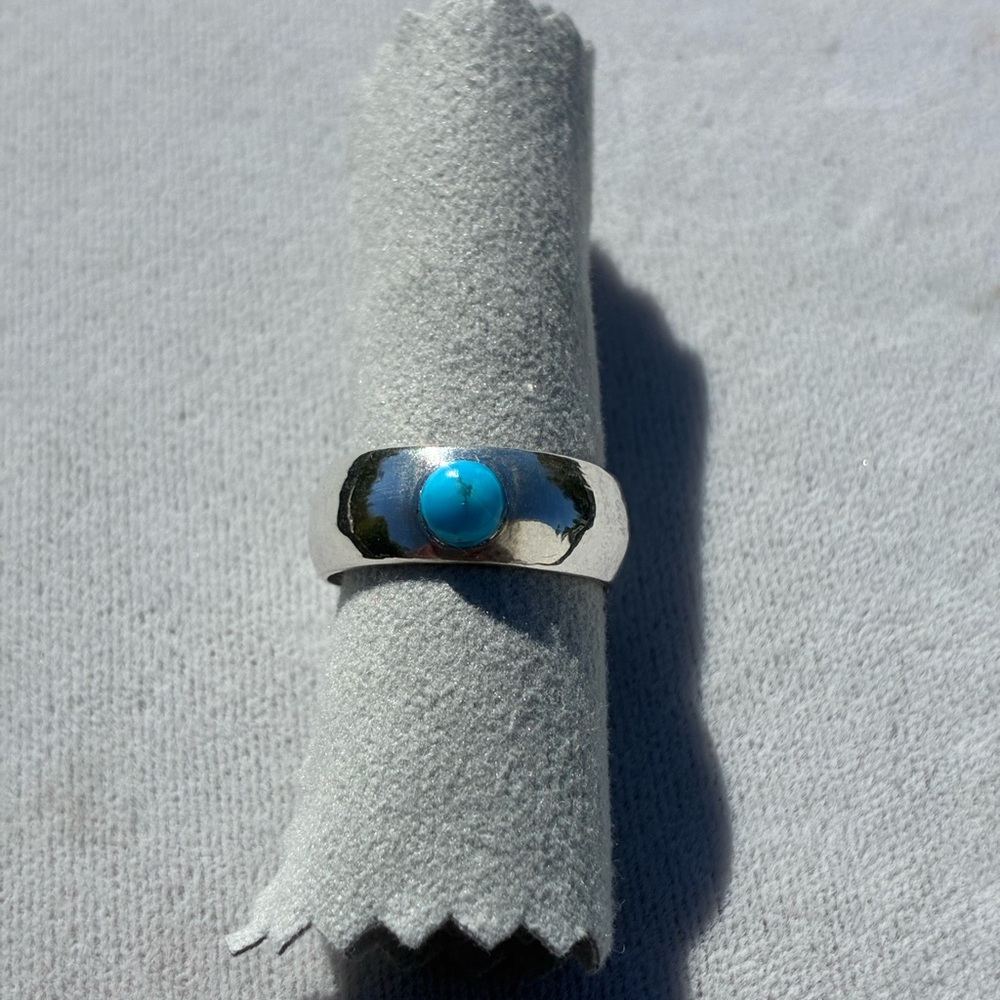 Handmade Turquoise Silver Ring